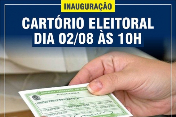 Santana de Parnaíba inaugura Cartório Eleitoral