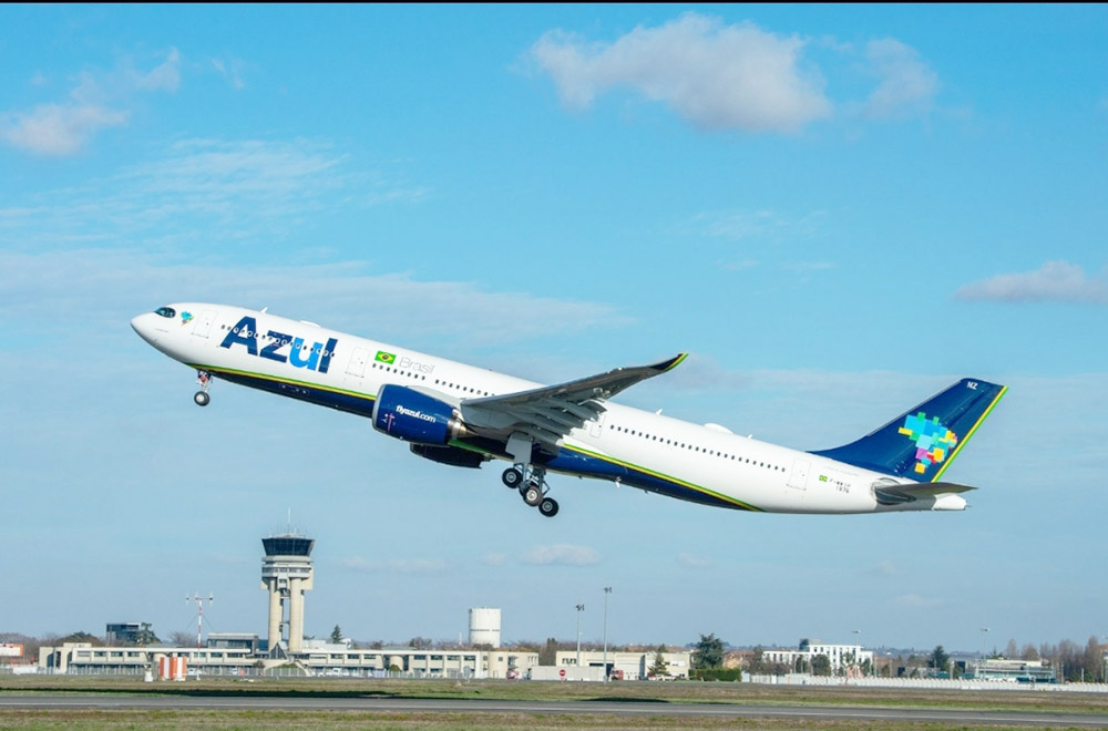 Azul estreia Airbus A321neo
