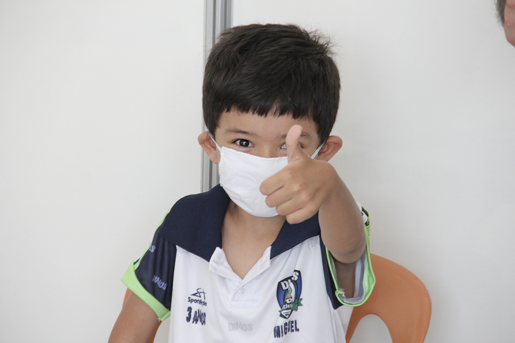Crianças de 3 e 4 anos sem comorbidades já podem ser vacinadas contra a Covid-19 em Barueri