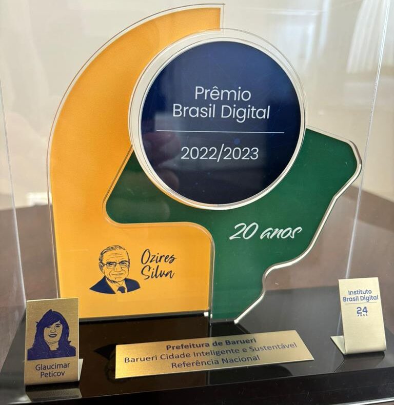 Barueri recebe Prêmio Brasil Digital 2024