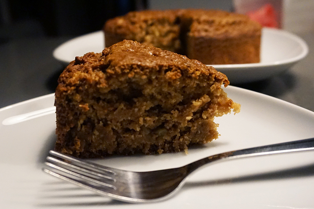 Bolo de coco para bebês + 9 meses