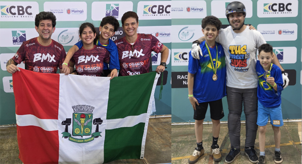 Jovens talentos de Osasco brilham no Campeonato Brasileiro de BMX Freestyle 2025