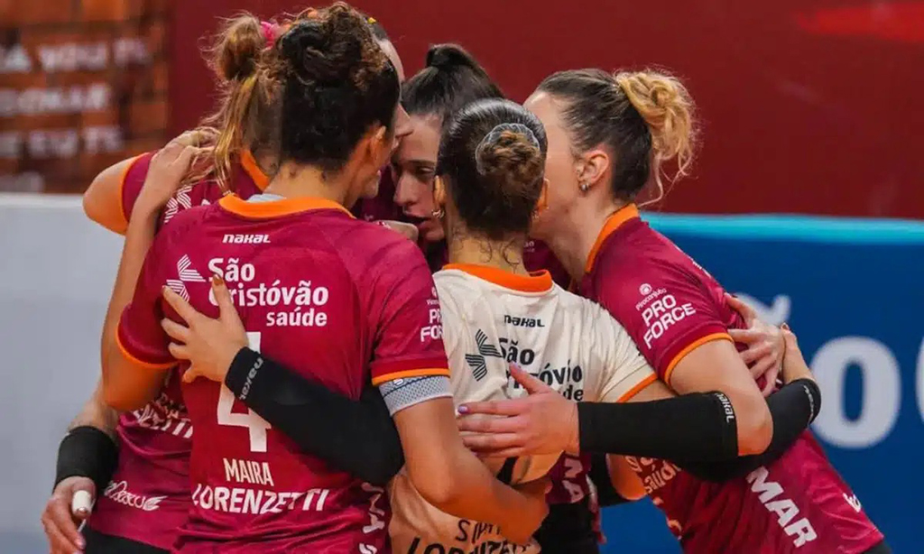 Vôlei Osasco São Cristóvão Saúde estreia com vitória no Paulista