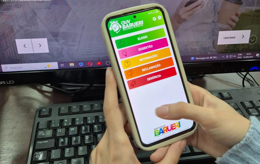 Barueri amplia contato com a população com o aplicativo “Ouv Barueri”