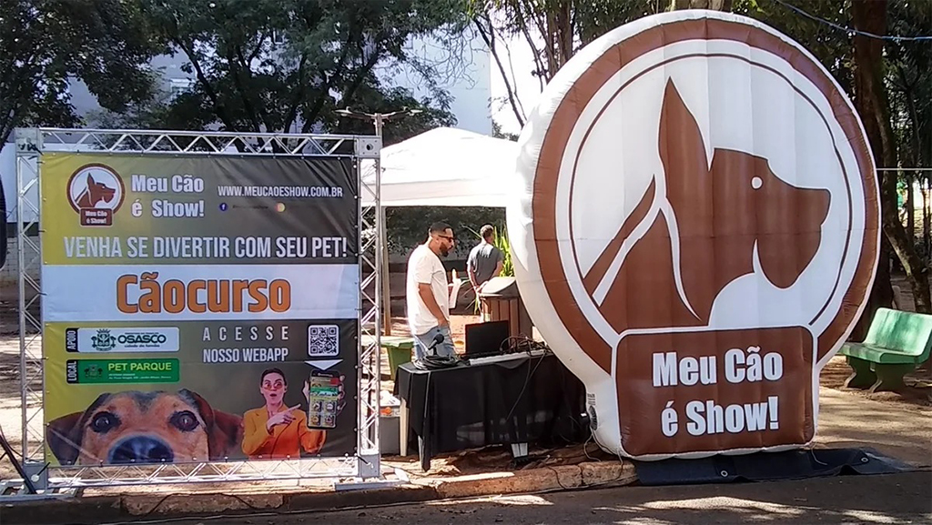 “Meu Cão é Show!” no Pet Parque Osasco neste domingo (17)