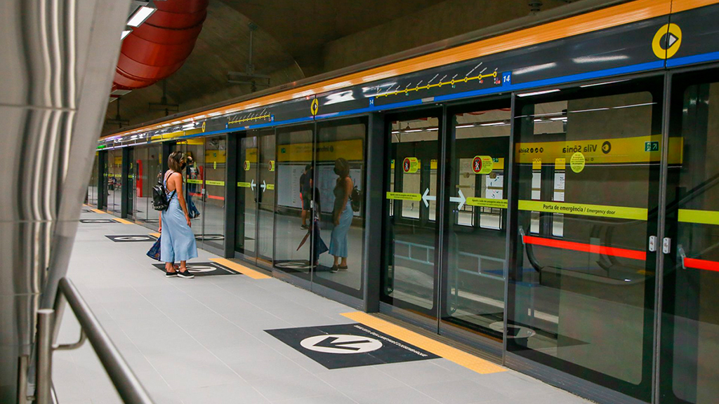 Extensão da Linha 4-Amarela até Taboão custará R$ 4 bilhões