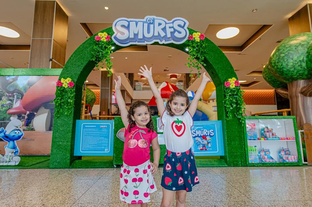 Parque dos Smurfs chega ao Iguatemi Alphaville com diversão para todas as idades
