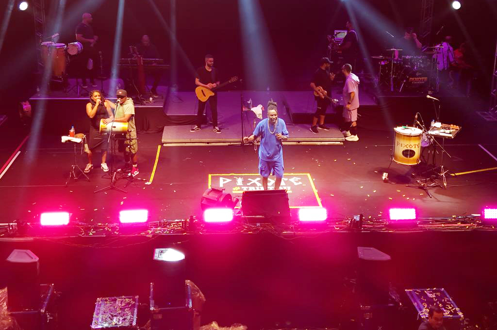 Patati Patatá e Pixote fazem a festa na inauguração do novo Parque da Juventude, dia 19