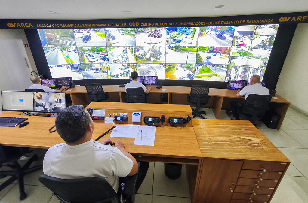 AREA Alphaville garante excelência em segurança e monitoramento 24 horas