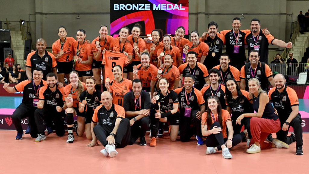 Osasco São Cristóvão Saúde é bronze no Mundial de Clubes 2025
