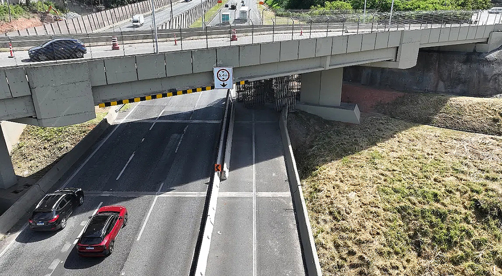 Viaduto do km 13 do Rodoanel é liberado após obras em Barueri