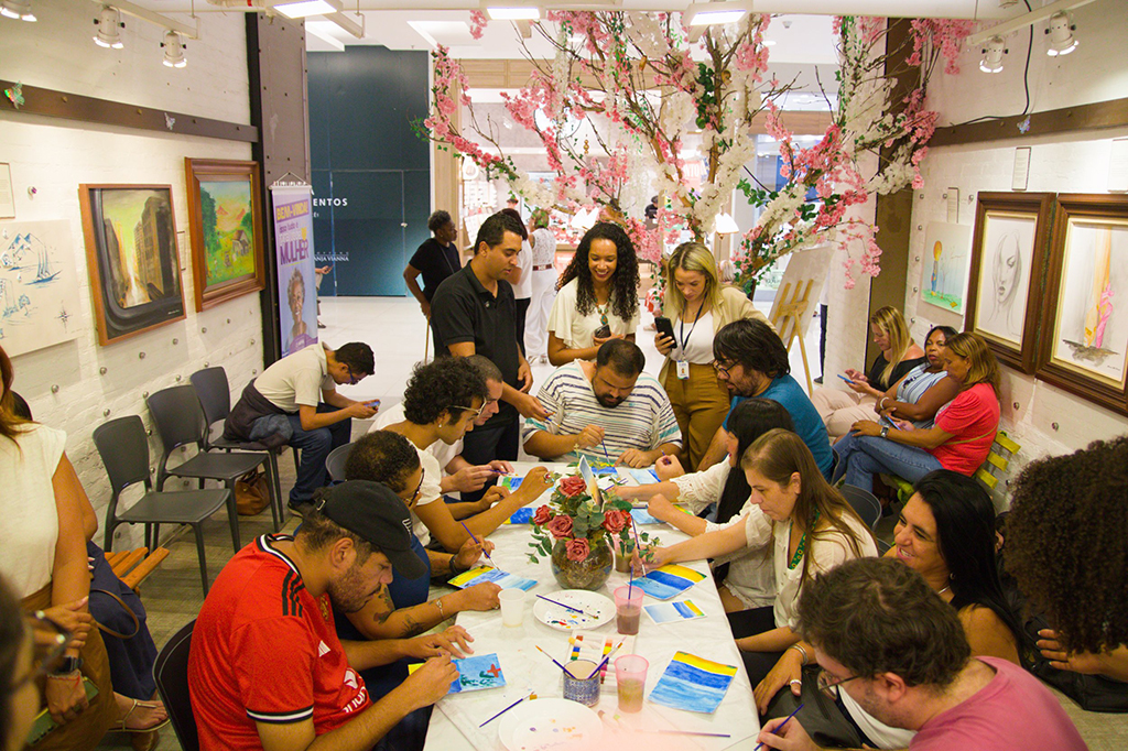 Shopping Granja Vianna promove ação do Janeiro Branco