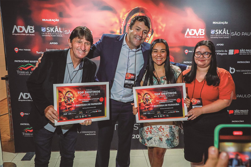 Santana de Parnaíba é destaque no Top Destinos Turísticos 2025