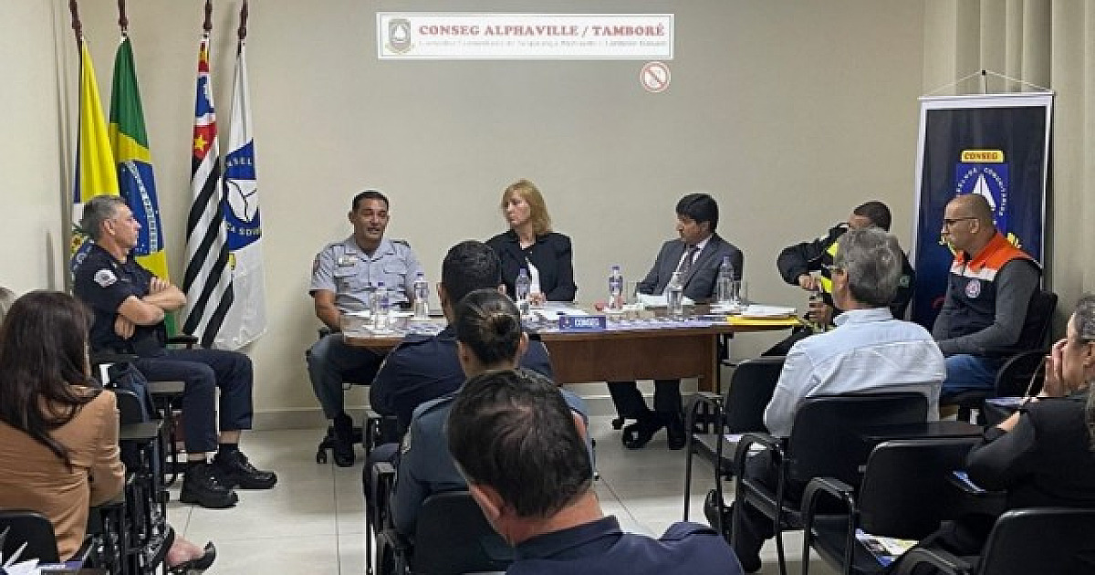 AREA Alphaville destaca queda nas ocorrências em reunião do Conseg