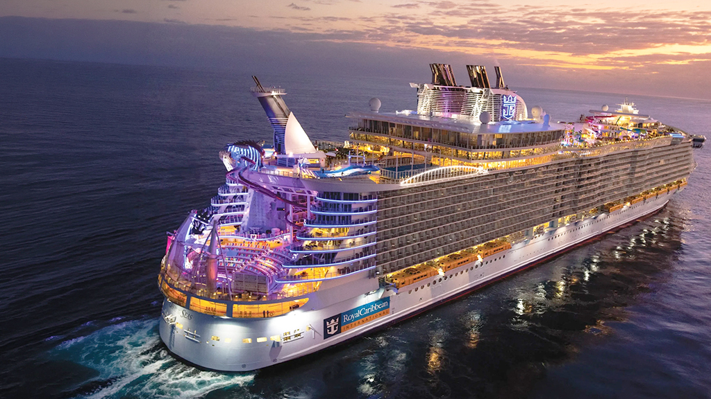 Cruzeiro da Royal Caribbean leva 275 dias para dar a volta ao mundo