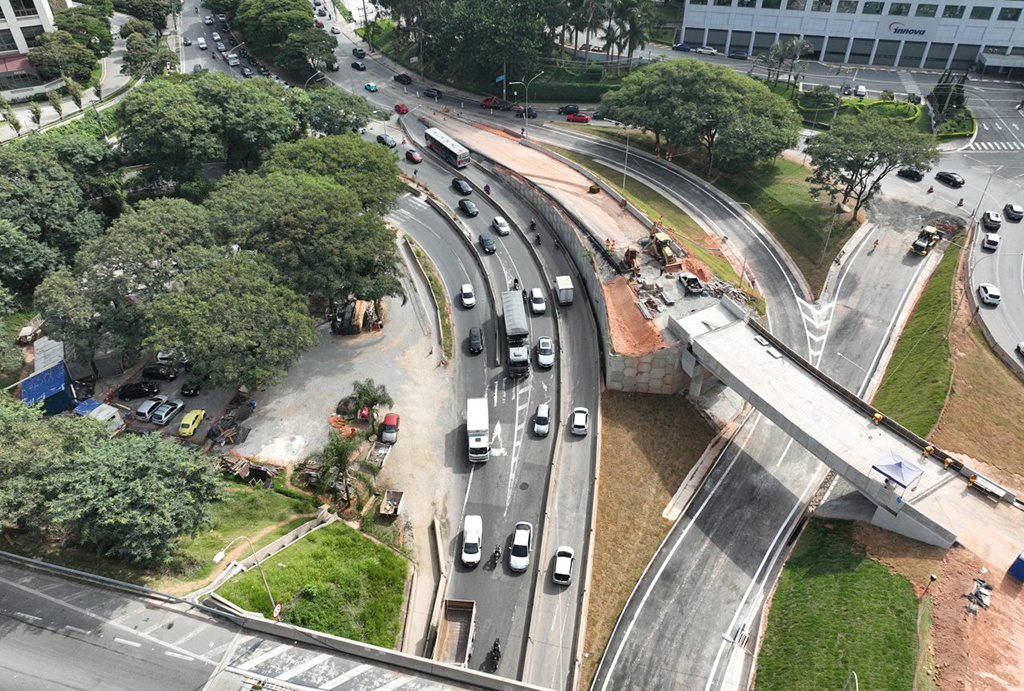 ViaOeste libera novo acesso no Trevo de Alphaville e obras chegam a 97%