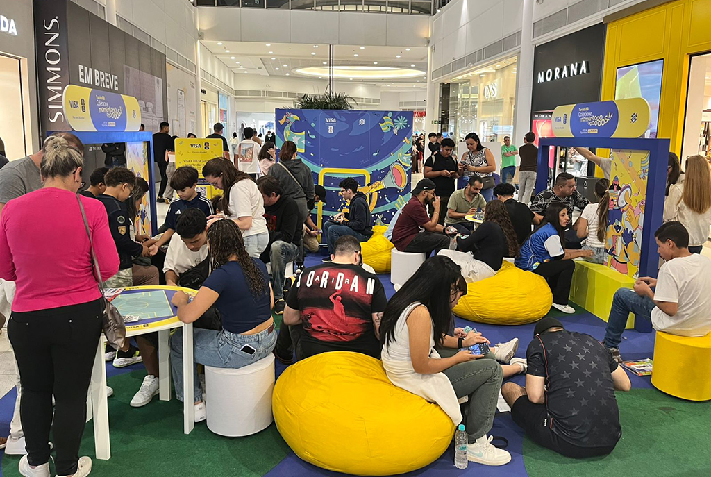 Shopping Tamboré terá jogos do Brasil e troca de figurinhas Shopping Tamboré terá jogos do Brasil e troca de figurinhas