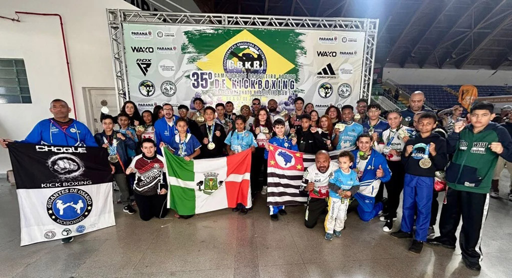 Osasco conquista 53 medalhas e garante quatro atletas no Mundial de Kickboxing Osasco conquista 53 medalhas e garante quatro atletas no Mundial de Kickboxing