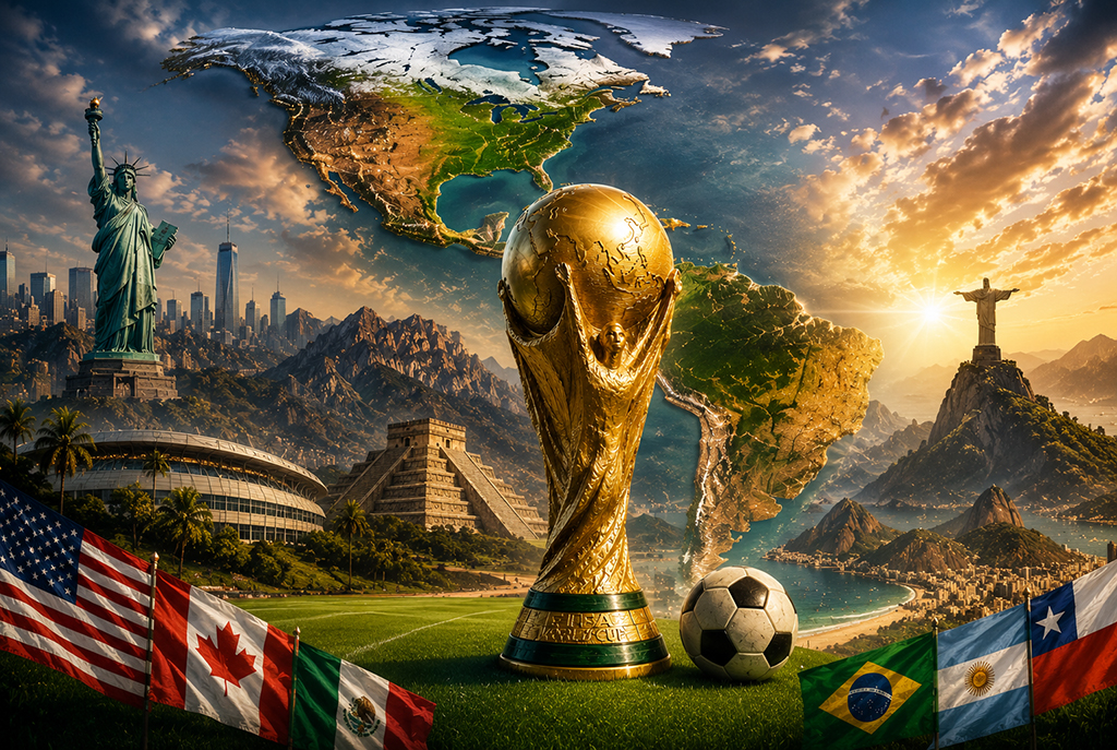 Copa do Mundo de 2026 inaugura uma nova era do futebol com 48 seleções