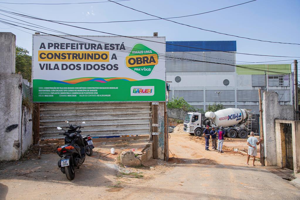 Barueri constrói Vila dos Idosos com 16 casas no Jardim Paulista Barueri constrói Vila dos Idosos com 16 casas no Jardim Paulista